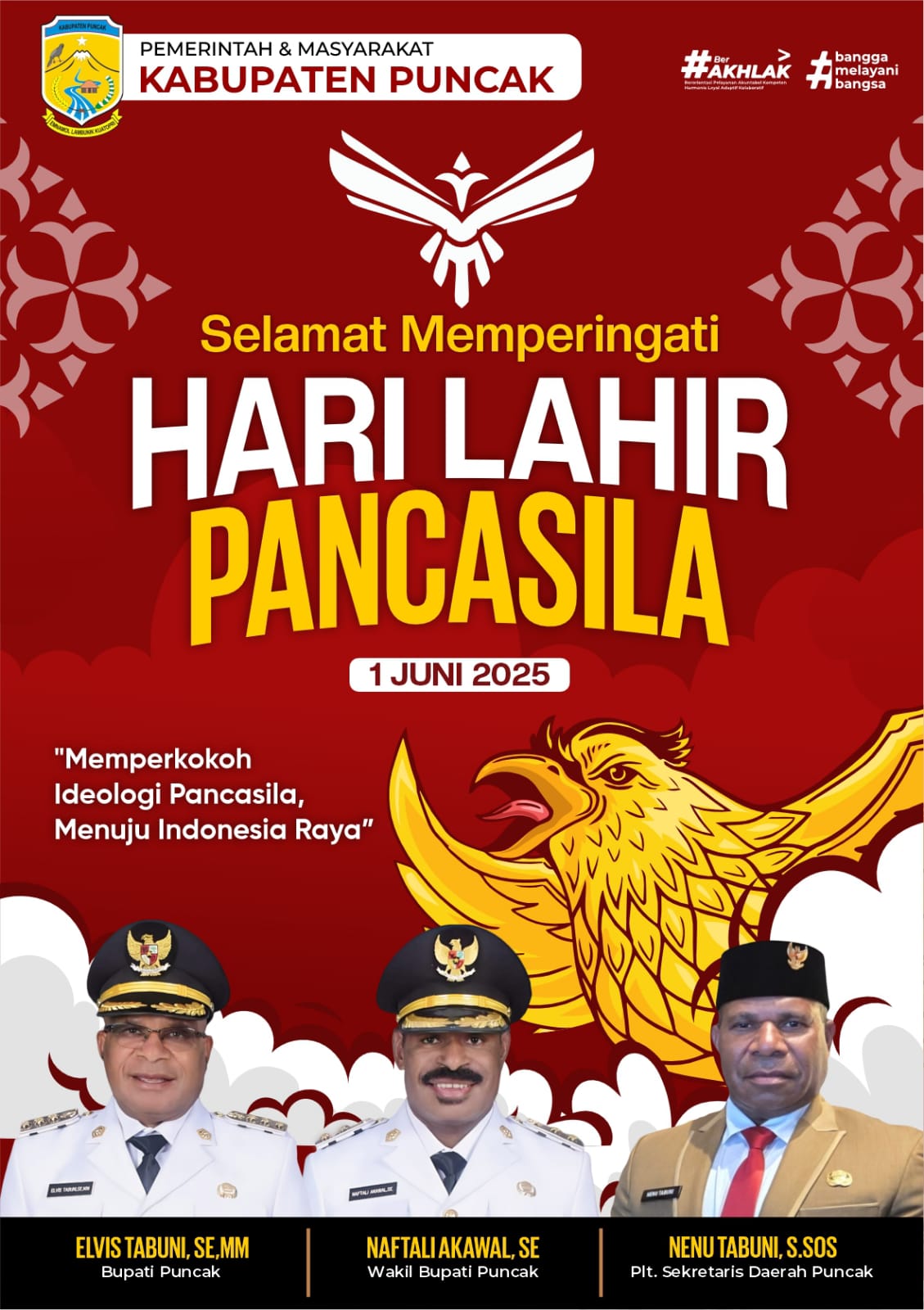 SELAMAT MEMPERINGATI HARI LAHIR PANCASILA 2025